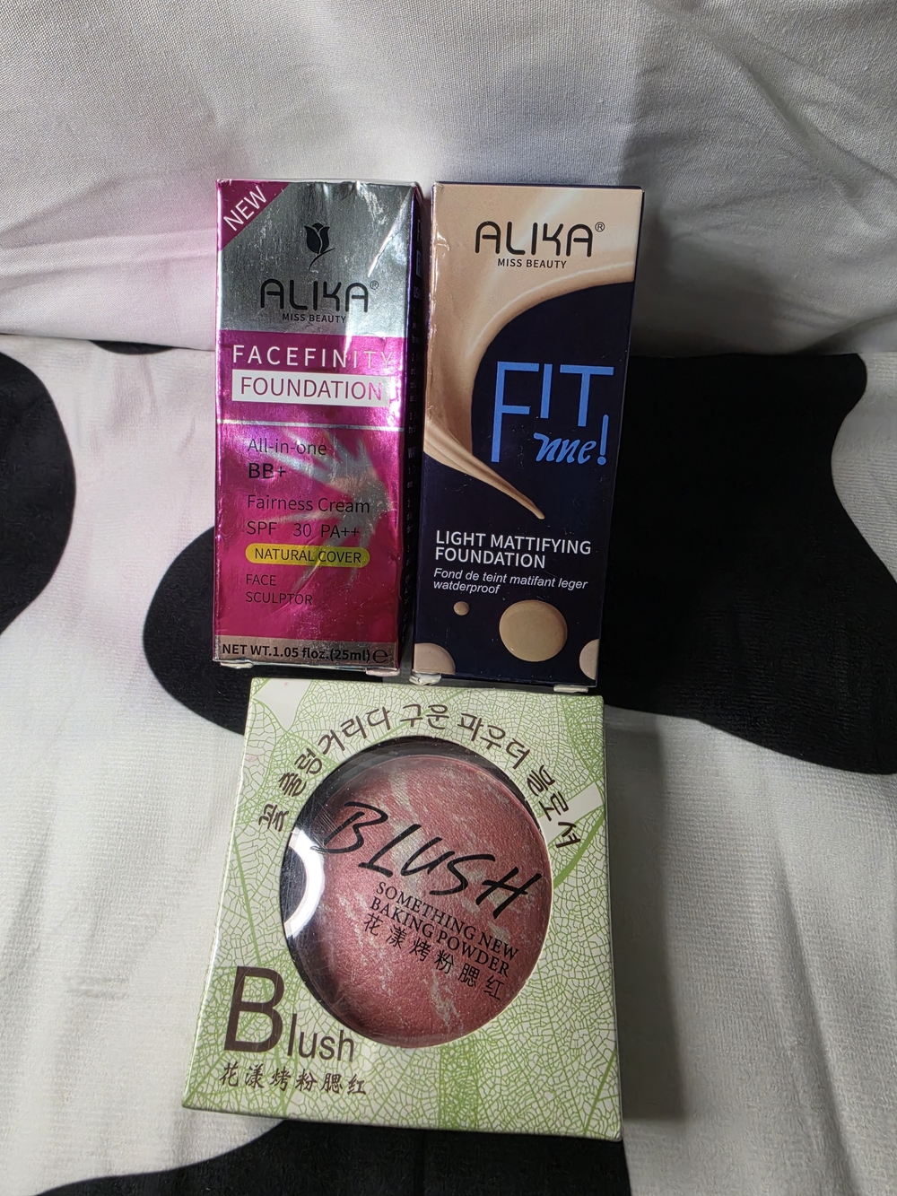 New 3-Piece ALIKA Makeup Bundle - Facefinity BB Cream, Mattifying Foundation & B